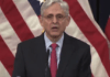 WATCH: AG Merrick Garland Says That White Supremacy Is The Biggest Threat To Our Nation