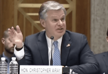 WATCH: FBI Director Chris Wray LIED UNDER OATH About FBI Coordination With Twitter